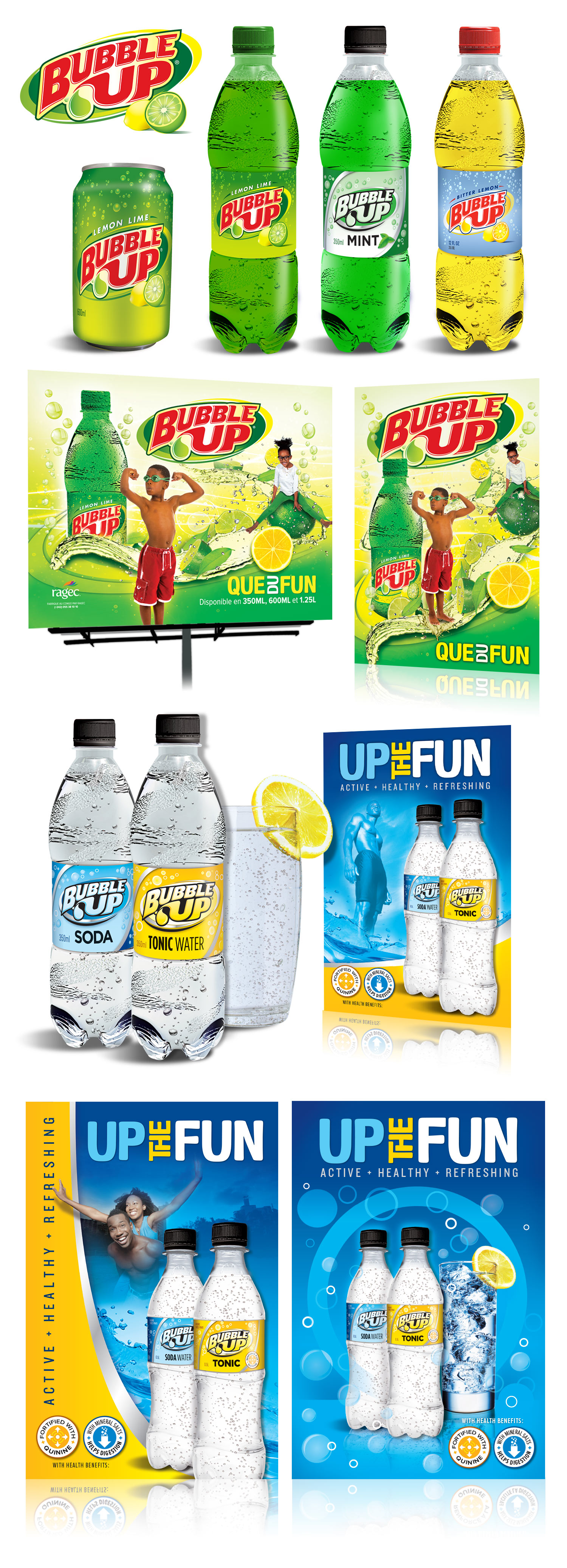 Bubble Up Packaging Design and Promotion