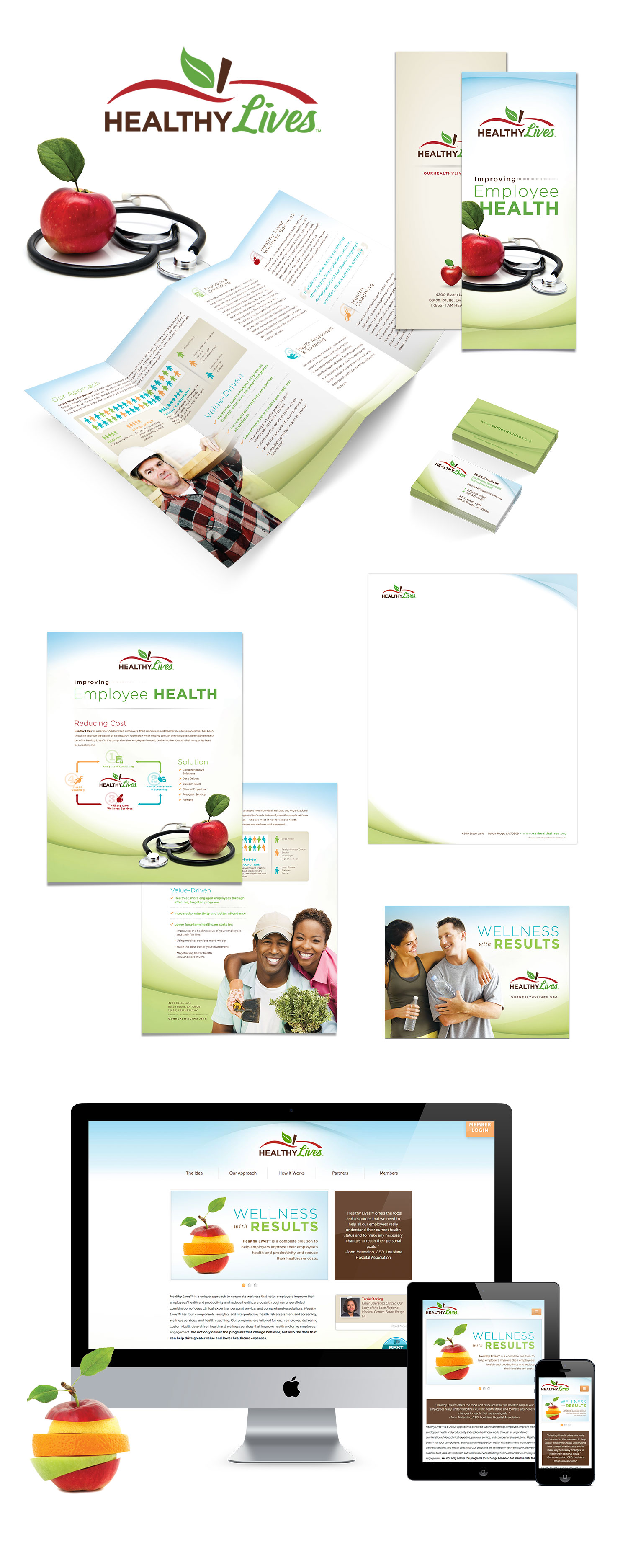 Healthy Lives Website Development