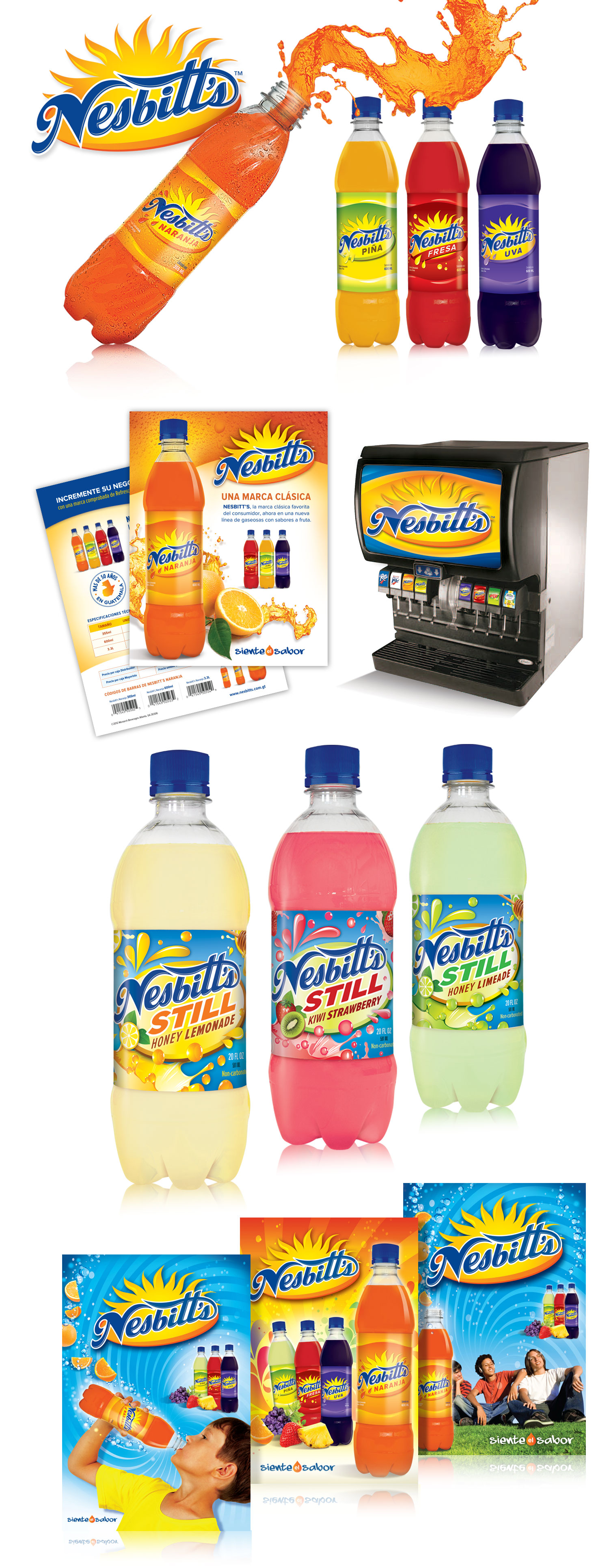 Nesbitt's Packaging Design