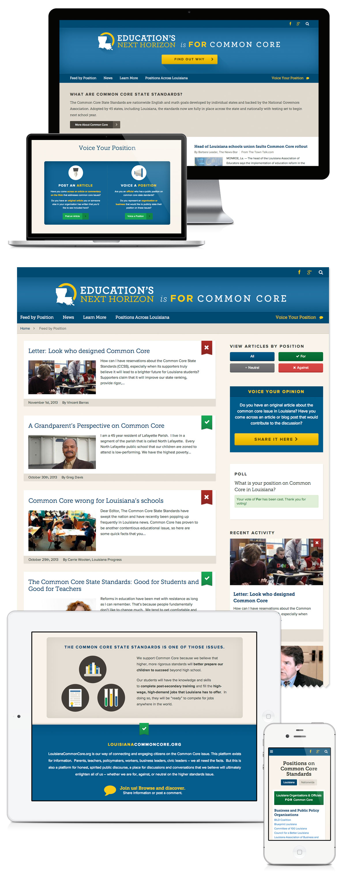 Common Core Louisiana Website Thumbnail